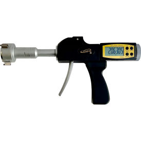 IP65 Digital Pistol Grip Tri-point Internal Micrometer Bore Gauge, 1.6 - 2.0" Range