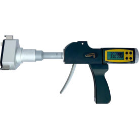 IP65 Digital Pistol Grip Tri-point Internal Micrometer Bore Gauge, 3.5 - 3.0" Range