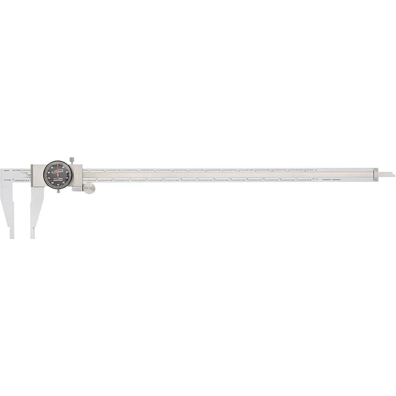 Premium Heavy Duty Dial Caliper, Range 0 - 18"