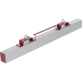 Steel Forklift Hanging Magnetic Sweeper, 55 lb. Capacity, 48"W