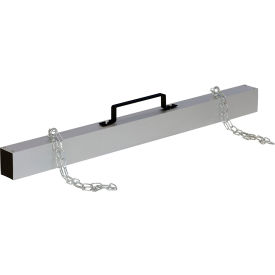 Aluminum Heavy Duty Hanging Magnetic Sweeper, 55 lb. Capacity, 48"W