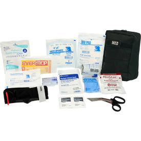Tactical IFAK Advanced Kit with Bleeding Control, 29 Pieces, Fabric Case