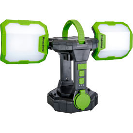 Voyager Jobsite Lantern, Light Only, 5000 Lumens, Black/Green