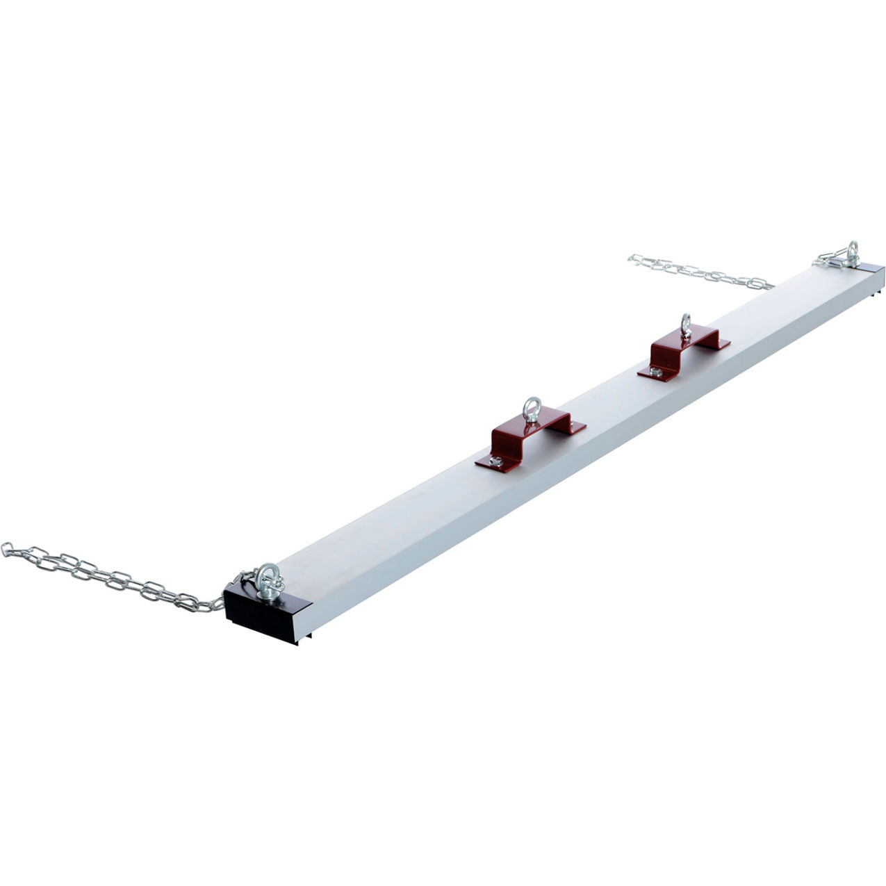 Steel Forklift Heavy Duty Hanging Magnetic Sweeper, 130 lb Capacity, 73"W