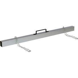 Aluminum Heavy Duty Hanging Magnetic Sweeper, 75 lb. Capacity, 76"W