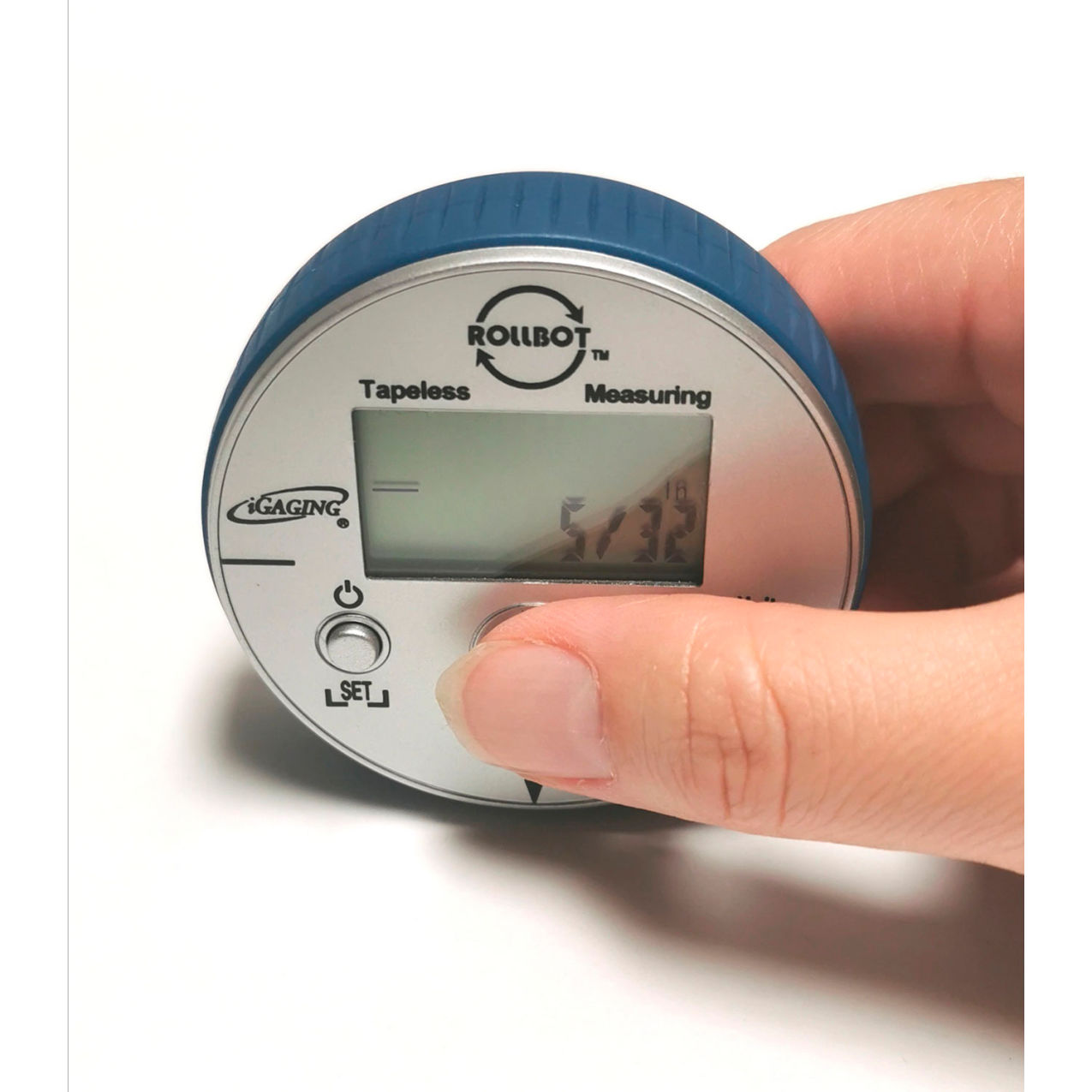 ROLLBOT Multi-Function Tape less Measuring Gauge, 0 - 144" Range