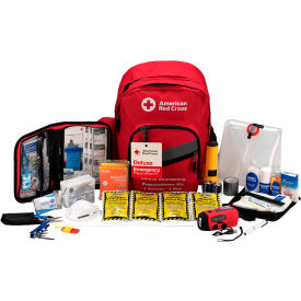 Emergency Preparedness Backpack Deluxe, 184 Pieces, Nylon Case