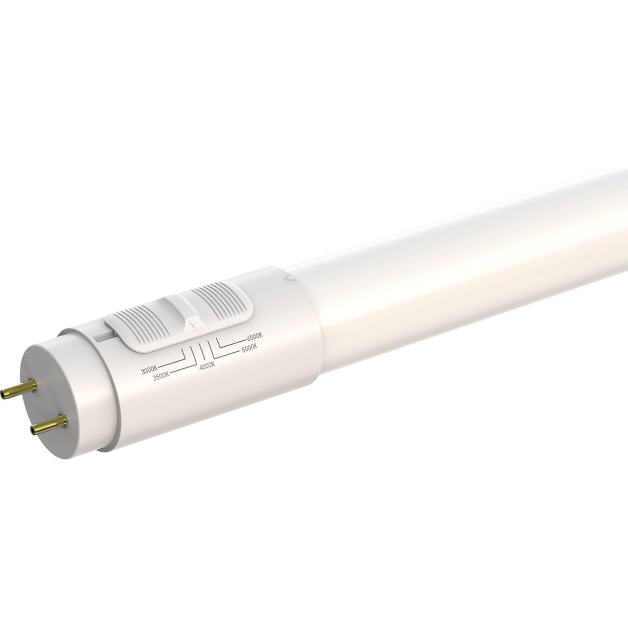 LED T8 4' Tube, 5000K, 18W, 2250 Lumens, G13 Base, Type A Plug & Play