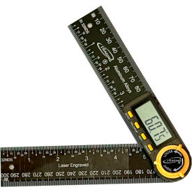 Elec Digital Protractor with X-Large display and Easy-to-Ready Scale 5"