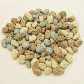Ceramic Fiber Pebbles, Mixed Gray Colors