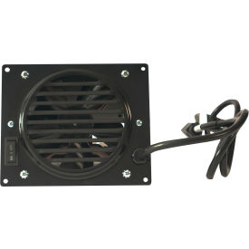 Living Fan Blower For MG Style Gas Space Heaters, Greater Than 10000 BTU, Black