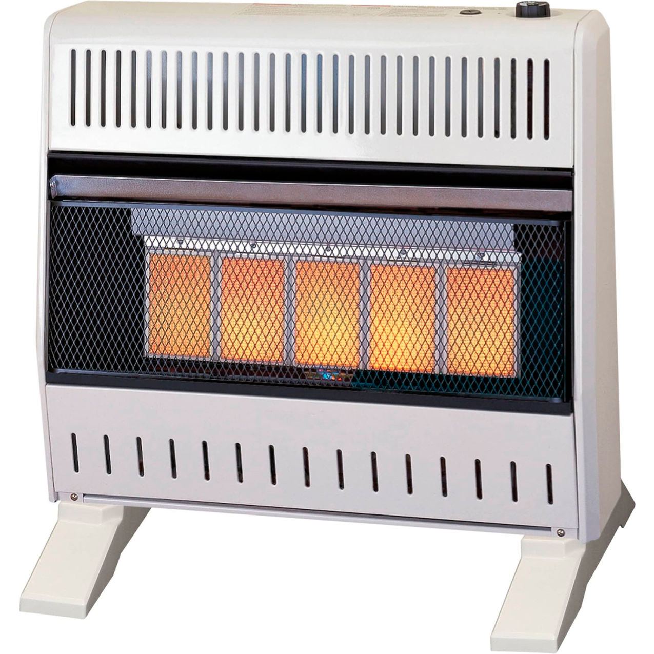 Heating Propane Ventless Infrared Heater, 25000 BTU, Manual Control