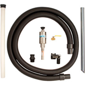 Reversible Drum Vac System, 1/4" Inlet, 110 Gallon Capacity