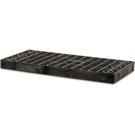 Stackable Work Platform, Base Unit, 36"L x 16"W x 2-7/8"H, Black
