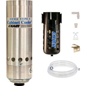 NEMA 4 Cabinet Cooler System, Continuous Operation, 40 CFM, 1/4" NPT, 2800 BTU/Hr