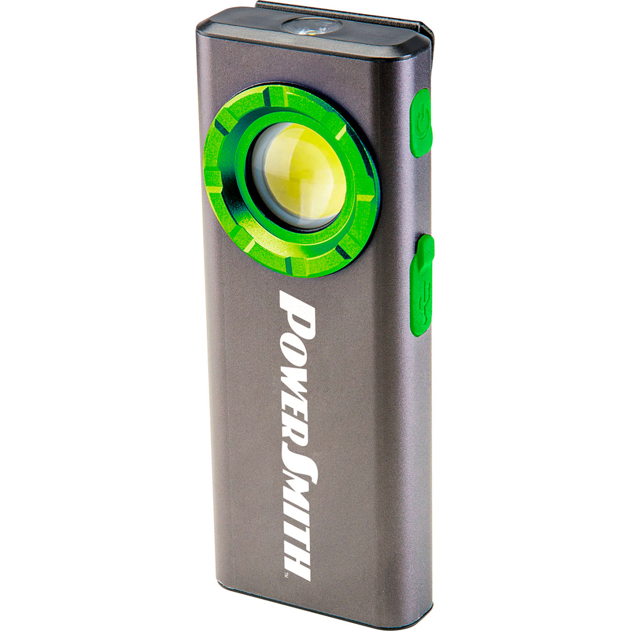 Slim Style Pocket Flood/Spot Light, 1200 Lumens, Black/Green