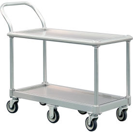 HD Stocking Utility Cart w/ Perimeter Bumper, 1200 lb Cap, 48-1/2"L x 21"W x 41"H