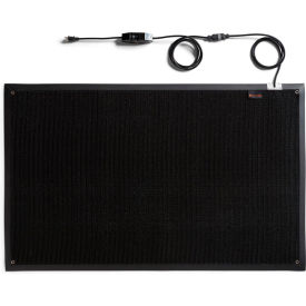PRO ADA Snow Melting Walkway Mat, 1/2" Thick, 4' x 6', 240V, Black