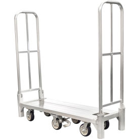 HD Bulk Delivery Truck w/ 6" Casters, Aluminum, 61"L x 18"W, 1200 lb. Capacity