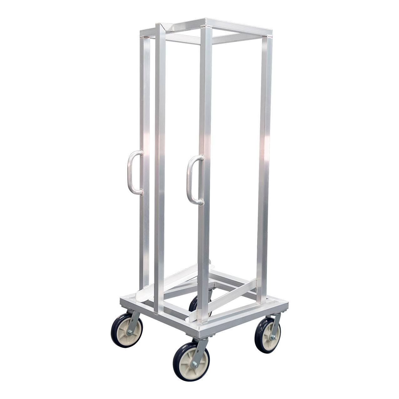 Heavy Duty Bulk Sheet Pan Dolly, 500 lb. Capacity, 73"H, Aluminum