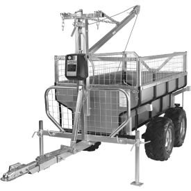 Power PRO XL2000 Versa Trailer, 31.25 Cu. Ft. Capacity, Silver