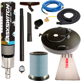 HEPA Easy Switch Wet/Dry Vac System, 1/2" Inlet, 55 Gallon Capacity