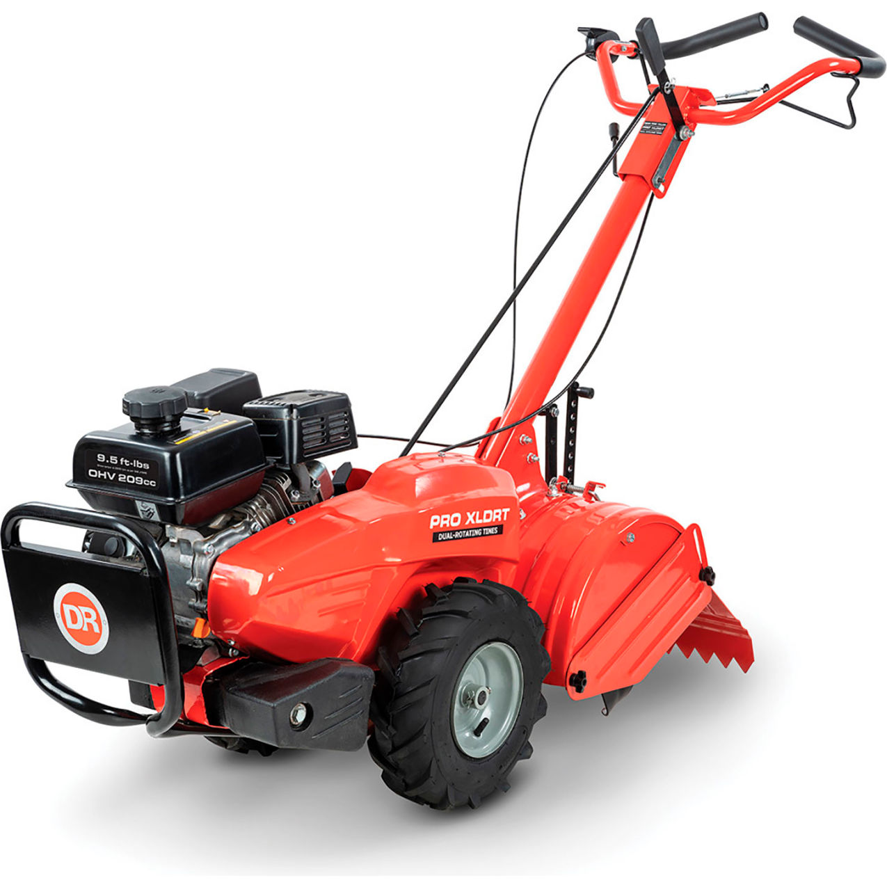Power PRO XLDRT Rear-Tine Tiller, 209cc