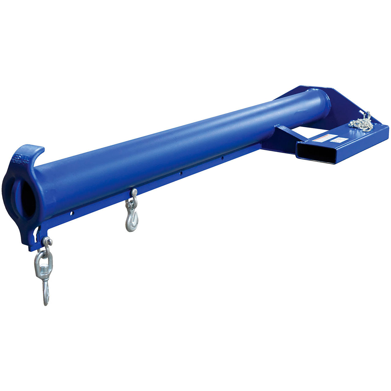 Steel Economy Non Telescoping Lift Boom, 24" Fork Pocket Center, 4000 lb Capacity