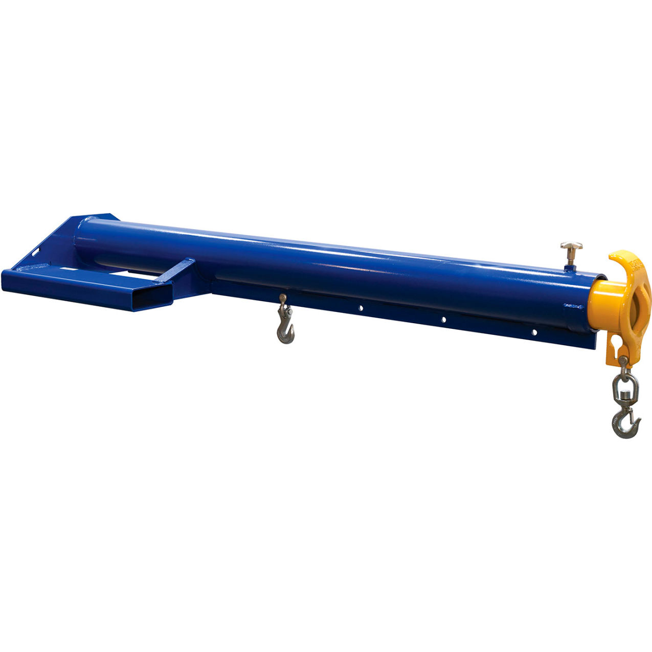 Steel Economy Telescoping Lift Boom, 24" Fork Pocket Center, 4000 lb Capacity