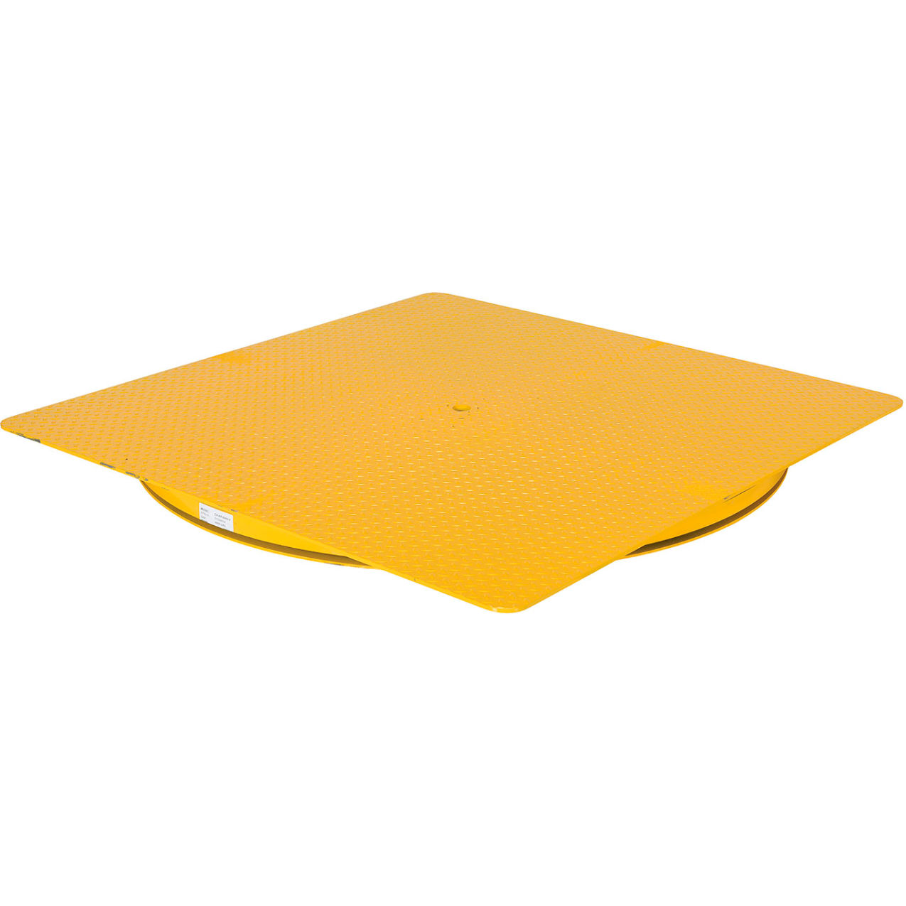 Heavy Duty King Pin Carousel, 6000 lb. Capacity, 60" x 60" Square Top Plate