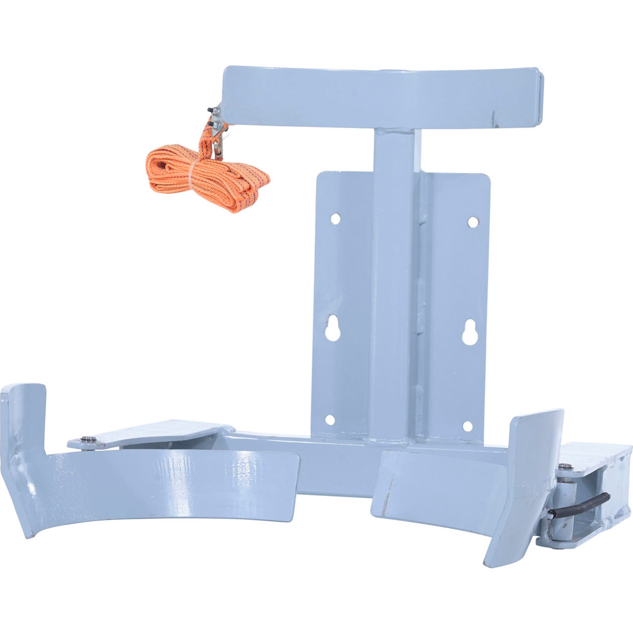 Steel Counter Balanced Power Lift, 30 Gal. Drum Gripper Attachment, 600 lb Capacity