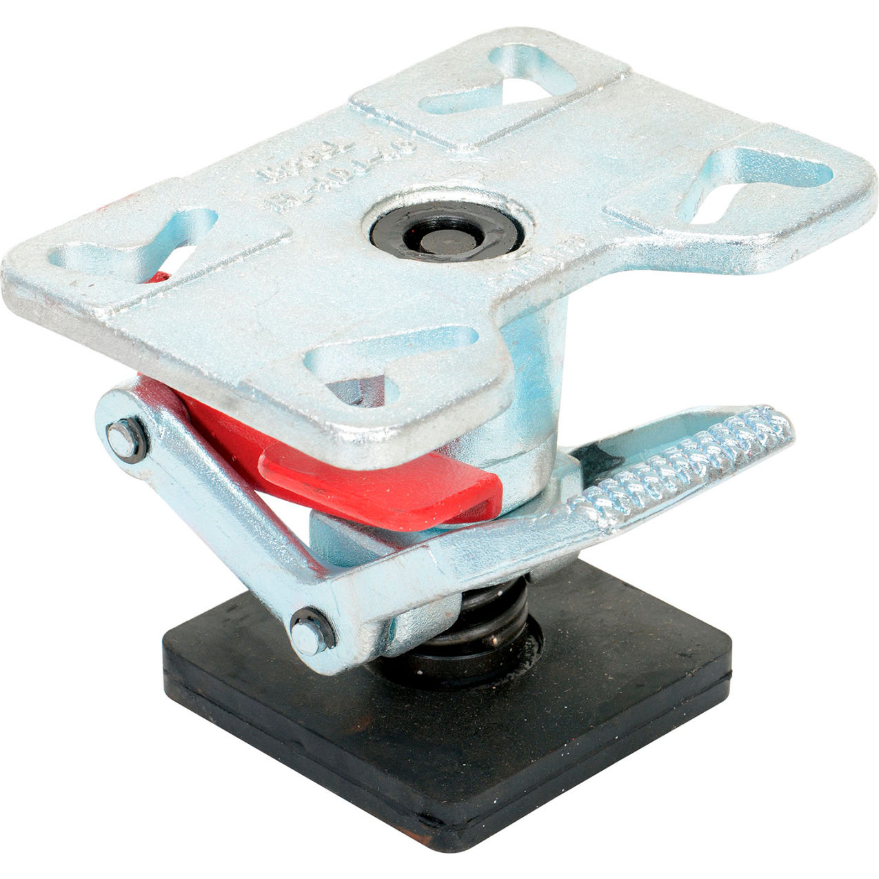 Adjustable Floor Lock For 4" to 6" Casters, 6-1/4" to 8"H