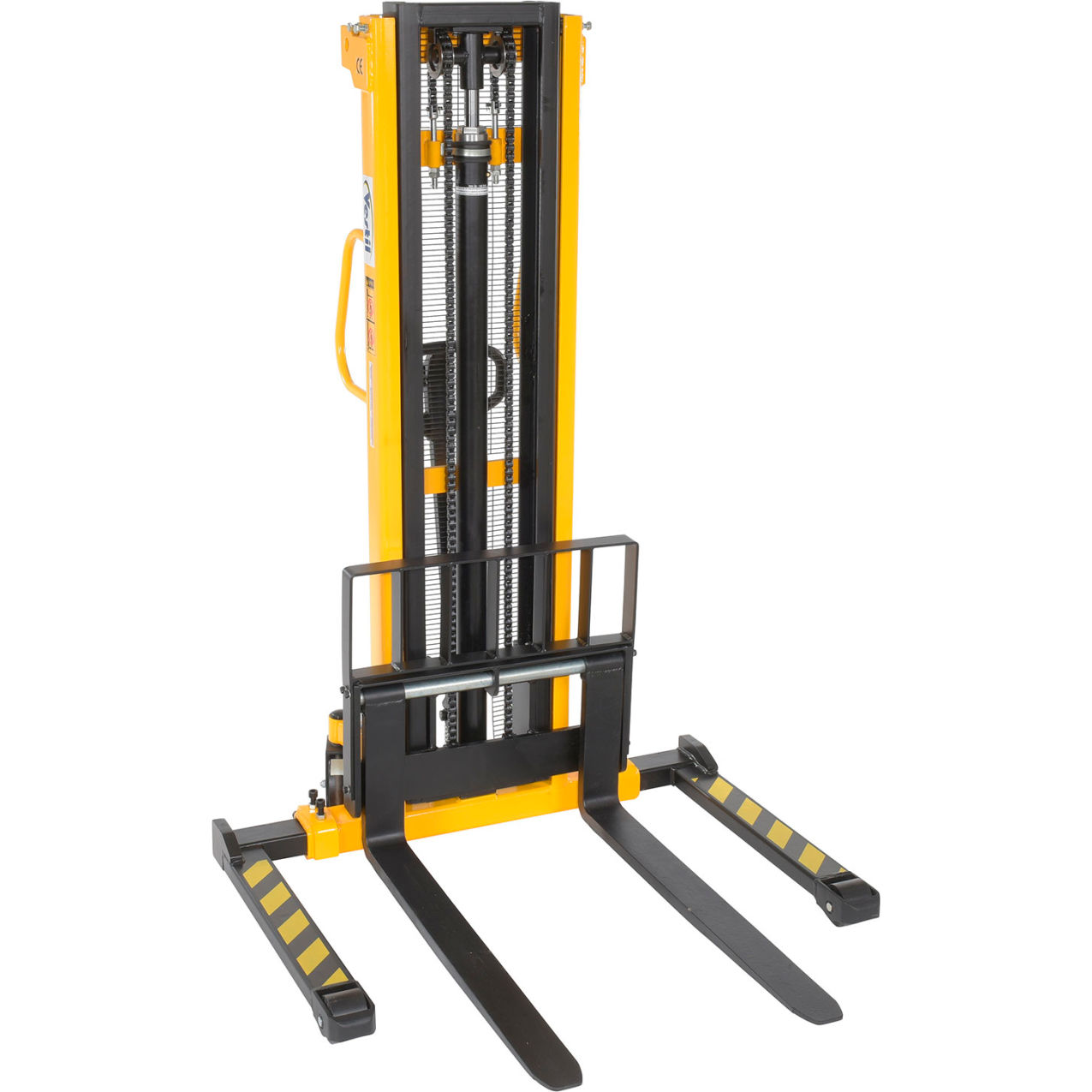 Steel Stacker Manual Pump 2, 118" Lift, 1500 - 2000 lb Capacity