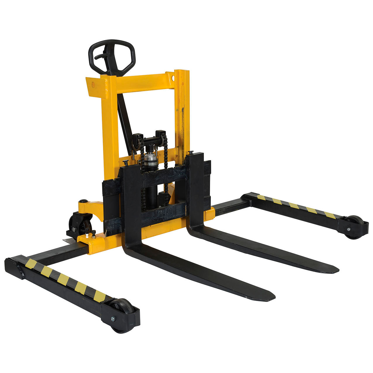 Steel Stacker Manual Pump 2, 17" Lift, 1500 - 2000 lb. Capacity