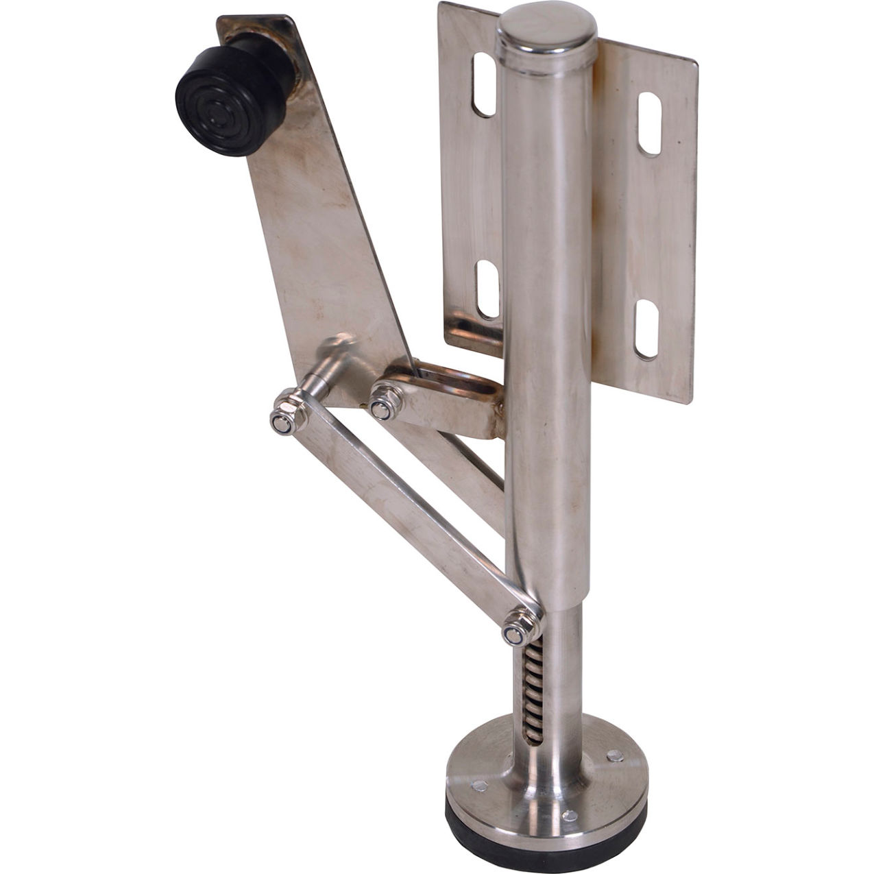 Right Mount Hand Operated Floor Lock, 15-15/32" to 18"H