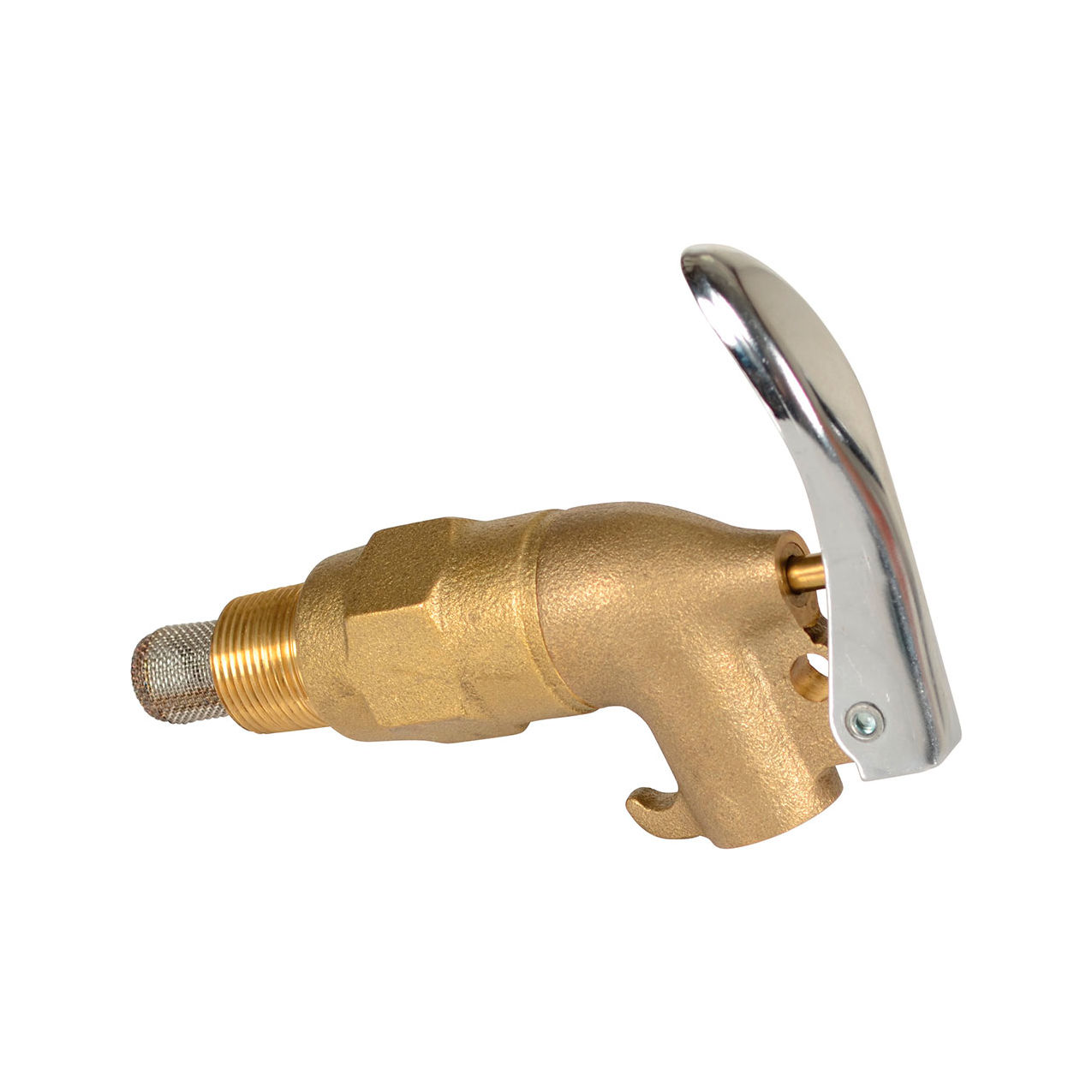 Brass Manual Drum Faucet with Lockable Handle, 3/4" Bung