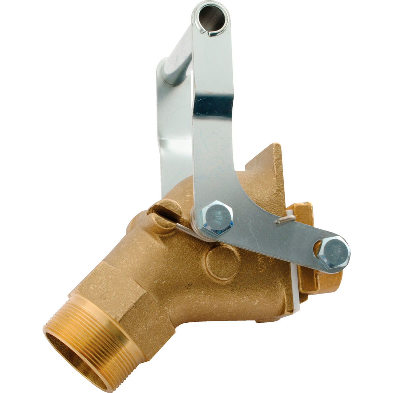 Brass Jumbo Manual Drum Faucet, 2" Bung