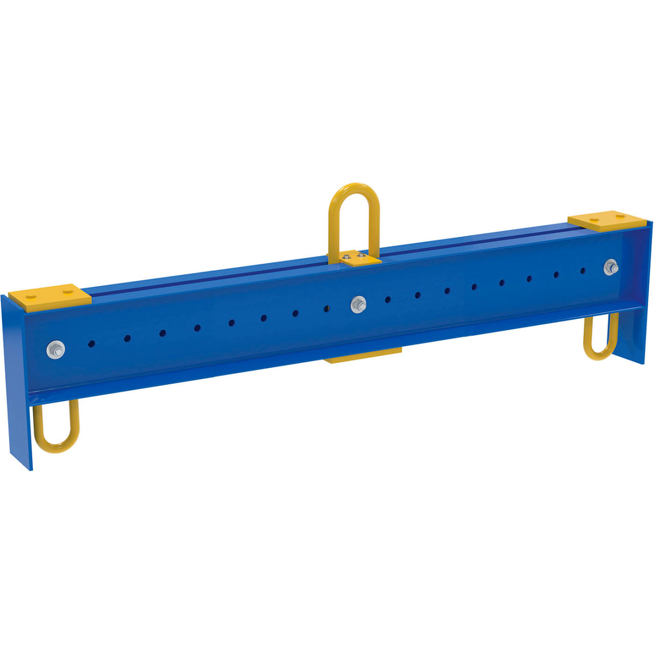 Steel Adjustable Spreader Beam, 6' Maximum Spread, 10000 lb. Capacity, 80-1/2"L
