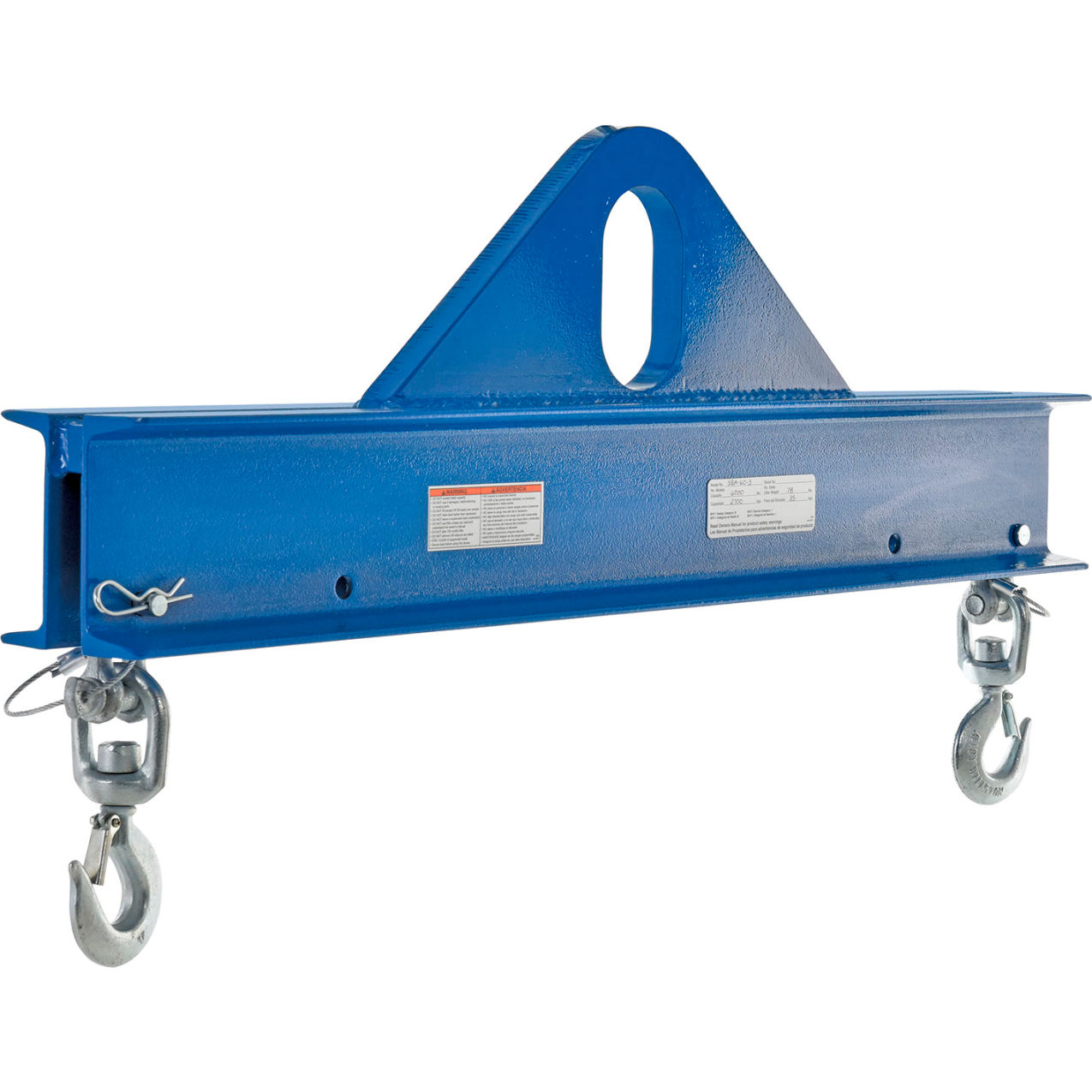Steel Economy Spreader Beam, 6000 lb. Capacity, 36"L