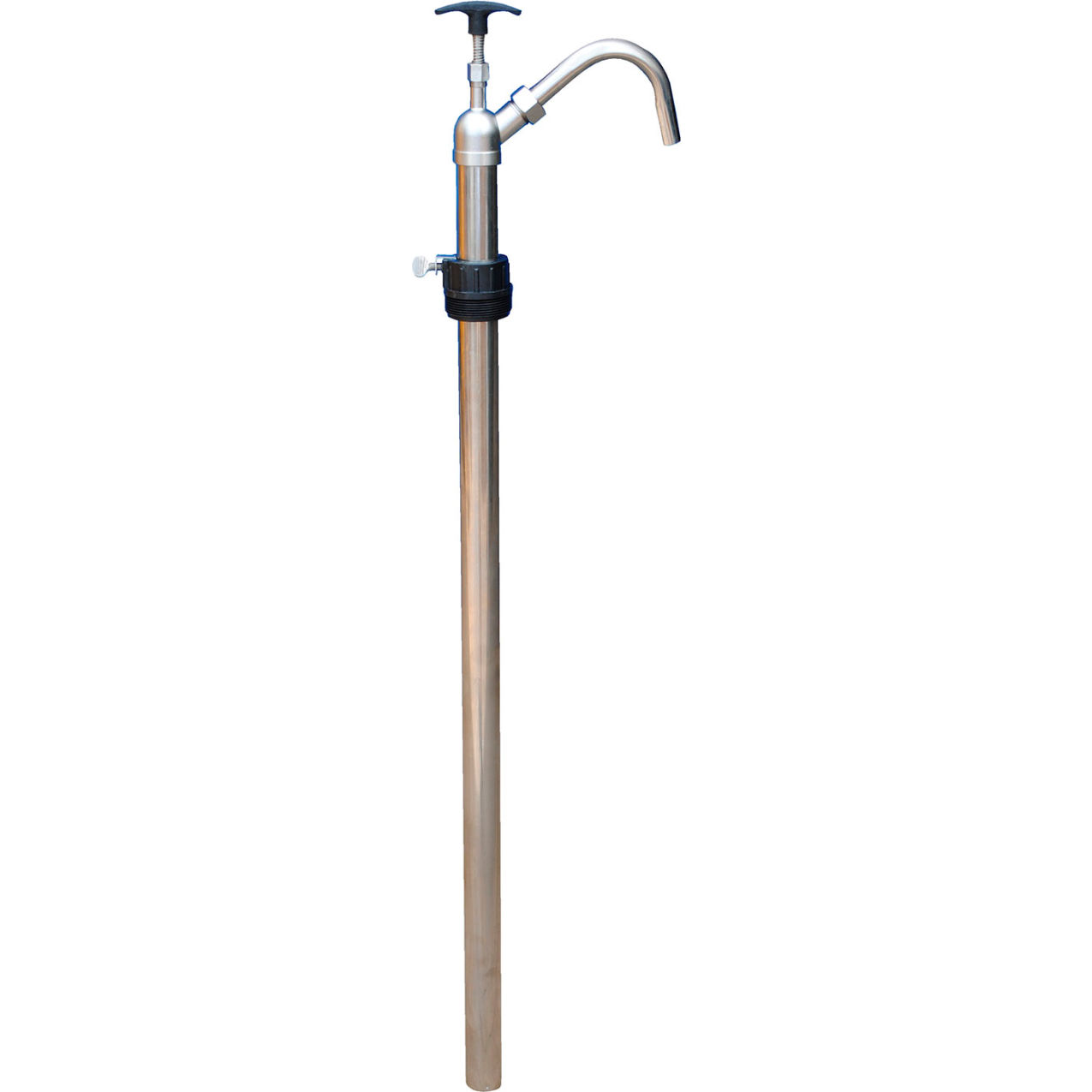 Stainless Steel Lever Action Hand Drum Pump, 2" Bung