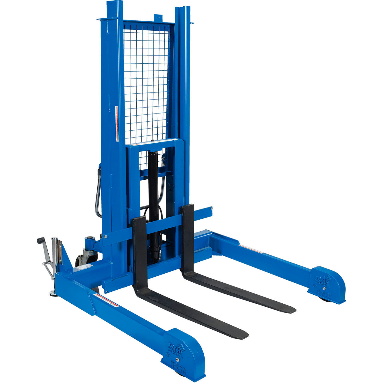 Steel Pallet Master/Server Stacker, 60" Lift, 4000 lb Capacity
