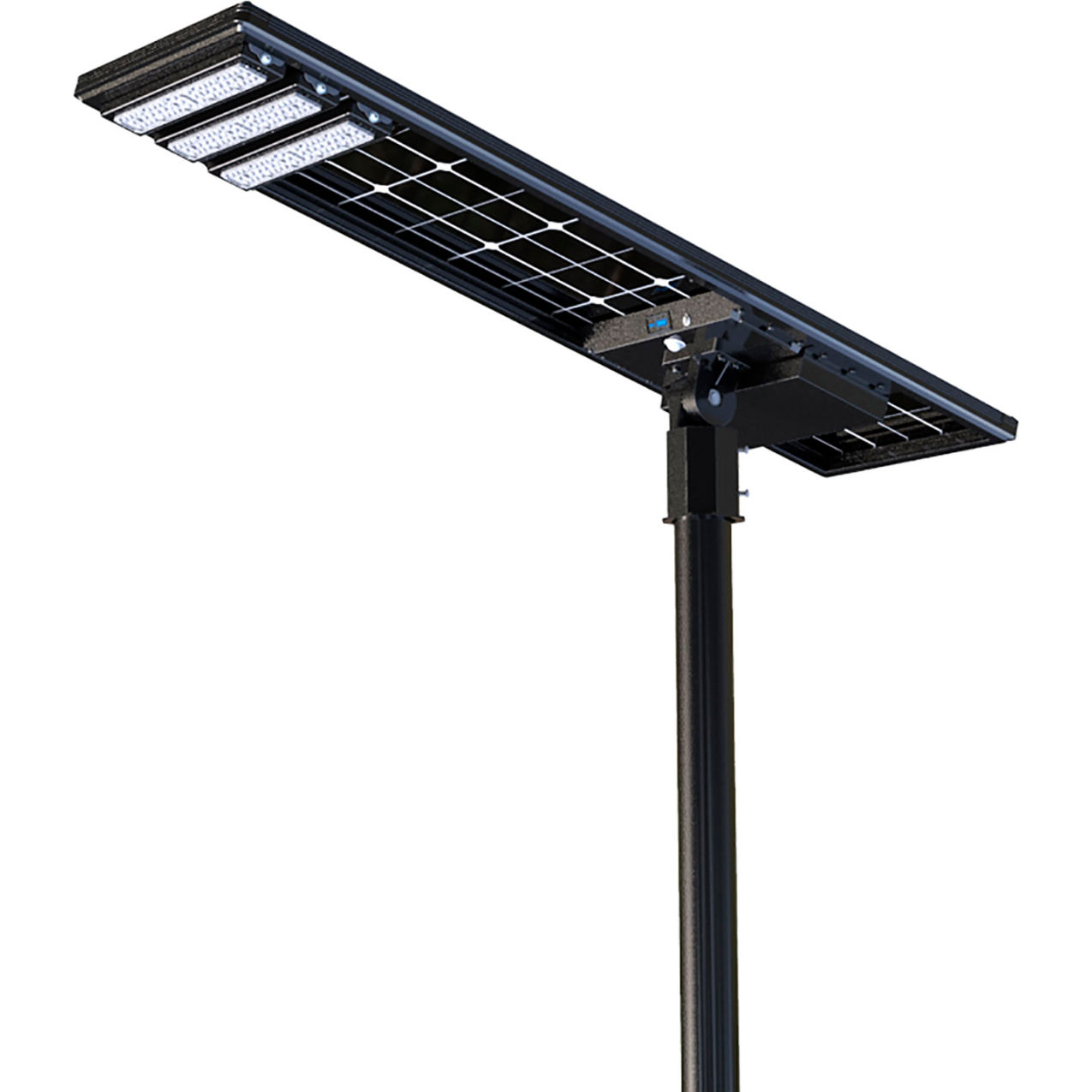 Bifacial Solar Panel Street Light