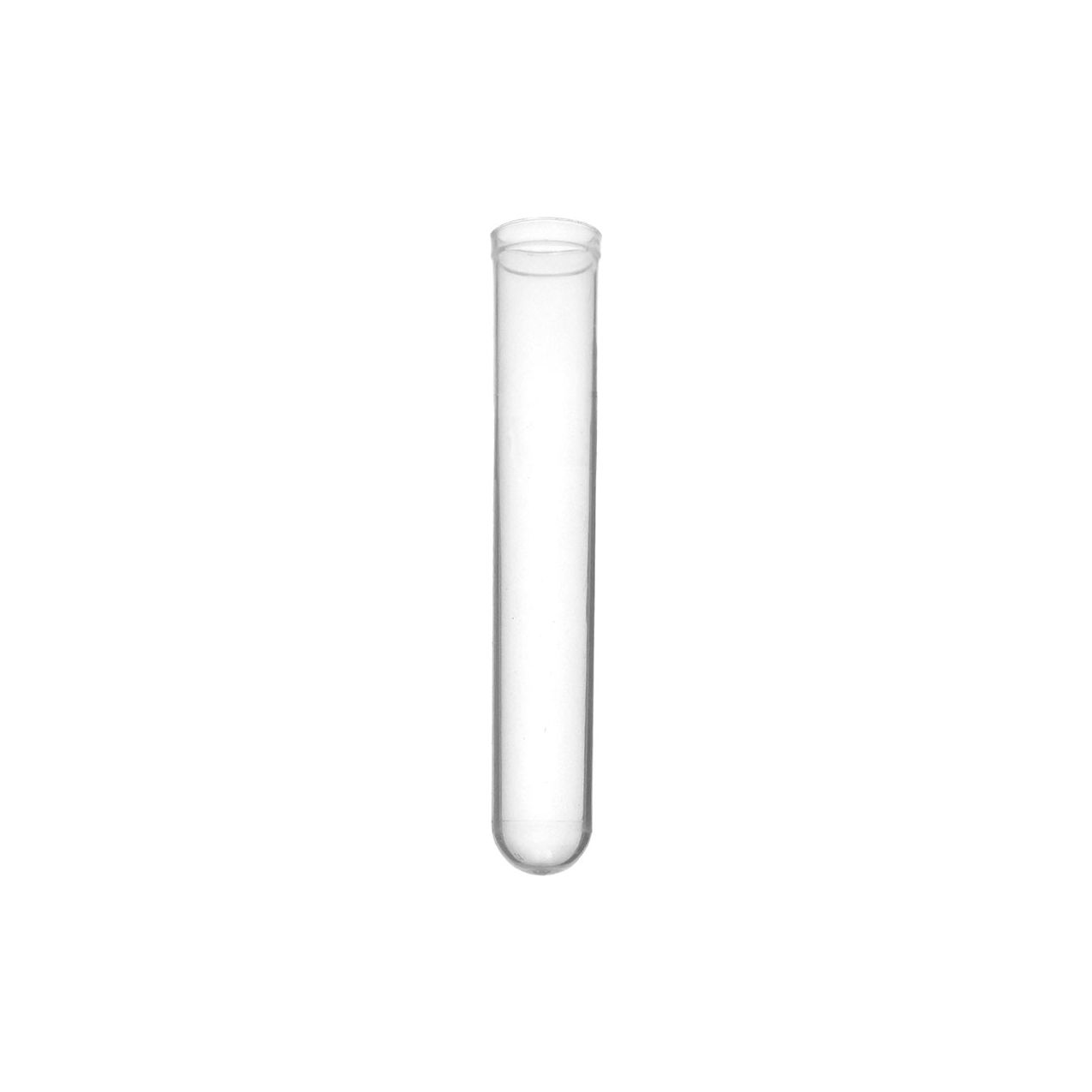 Bio Tube of 5mL, 12 x 75mm PS Without Cap, White, 125/Bag, 1000/Case