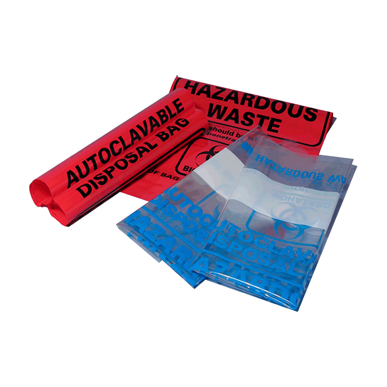 Bio Autoclave Bags, 12 Gal, 2.25 Mill, 24"W x 32L, Clear, 200/Pack