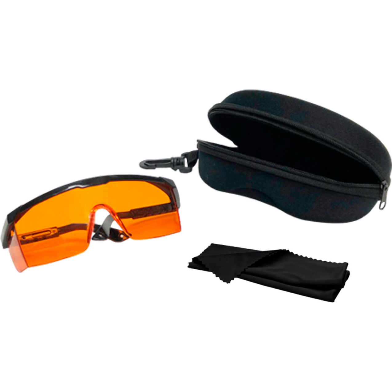 Bio SmartBlue UV Viewing Safety Glasses, Orange Lens, Black Frame