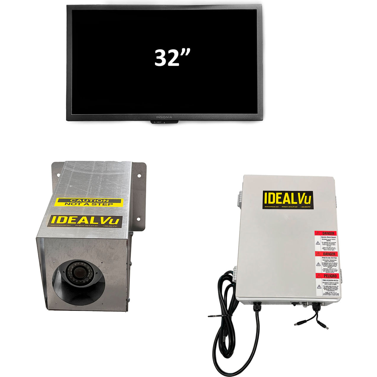 32" Monitor, Single Camera Facing, No DVR