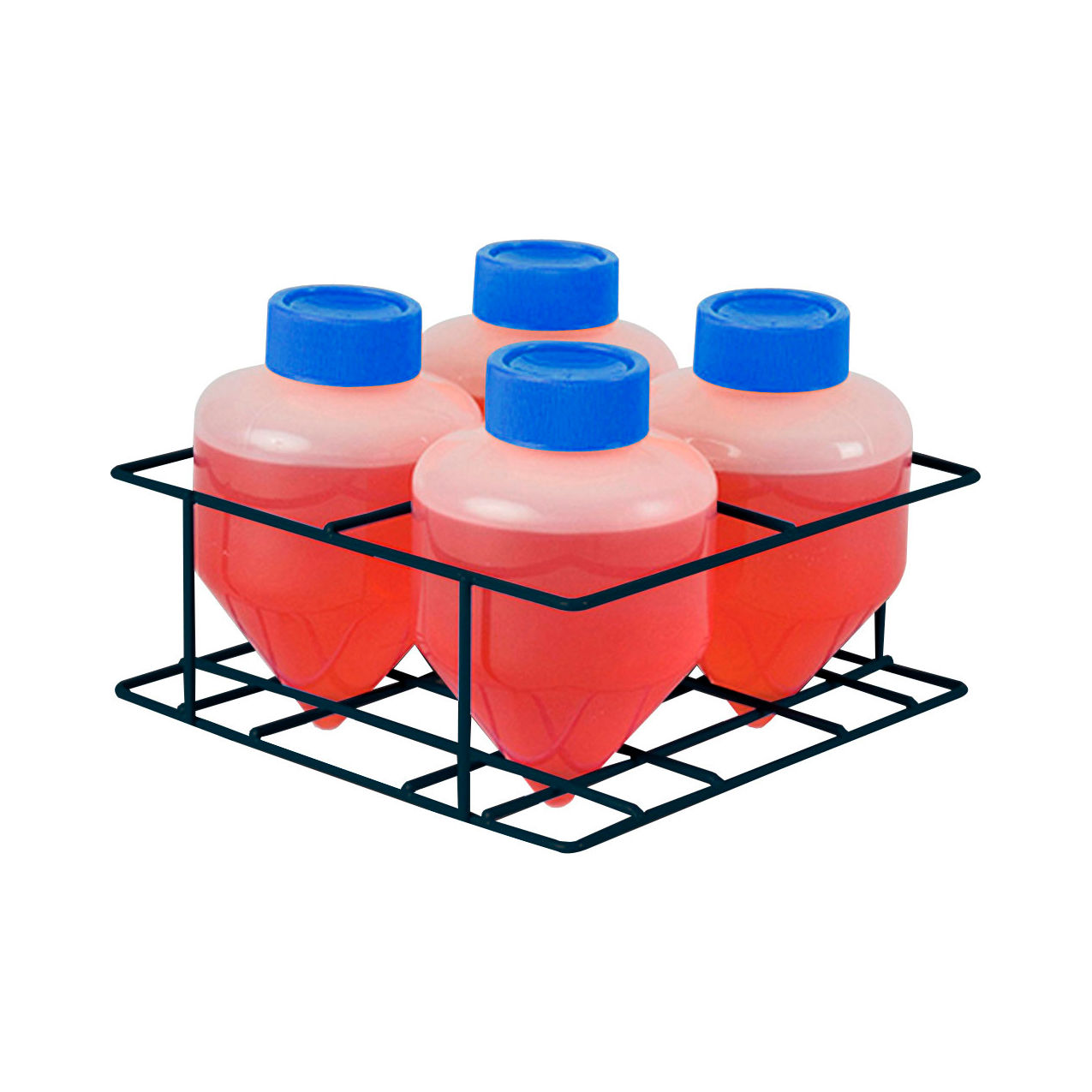 Bio Centrifuge Tubes, Holds 4 tubes, Blue