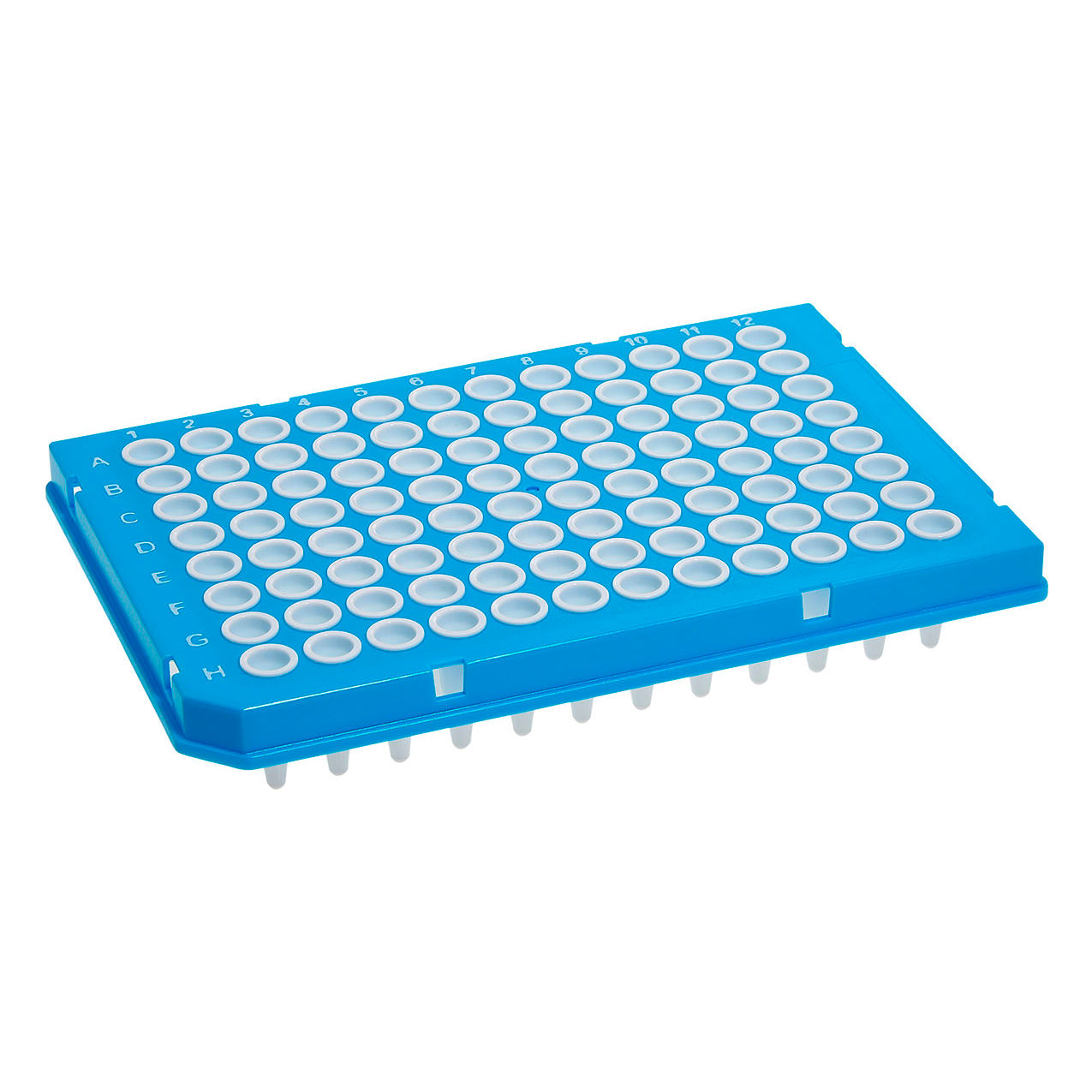 Bio SureFrame Two-Component PCR Plate, 96 Well, 0.25mL, White PP Wells, Pack of 50