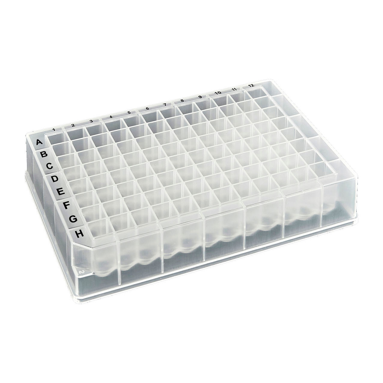 Bio OptiWell Deep Well Plate, 96 Square Well, 1.2mL, U-Bottom, PP, Sterile, 50/Pack