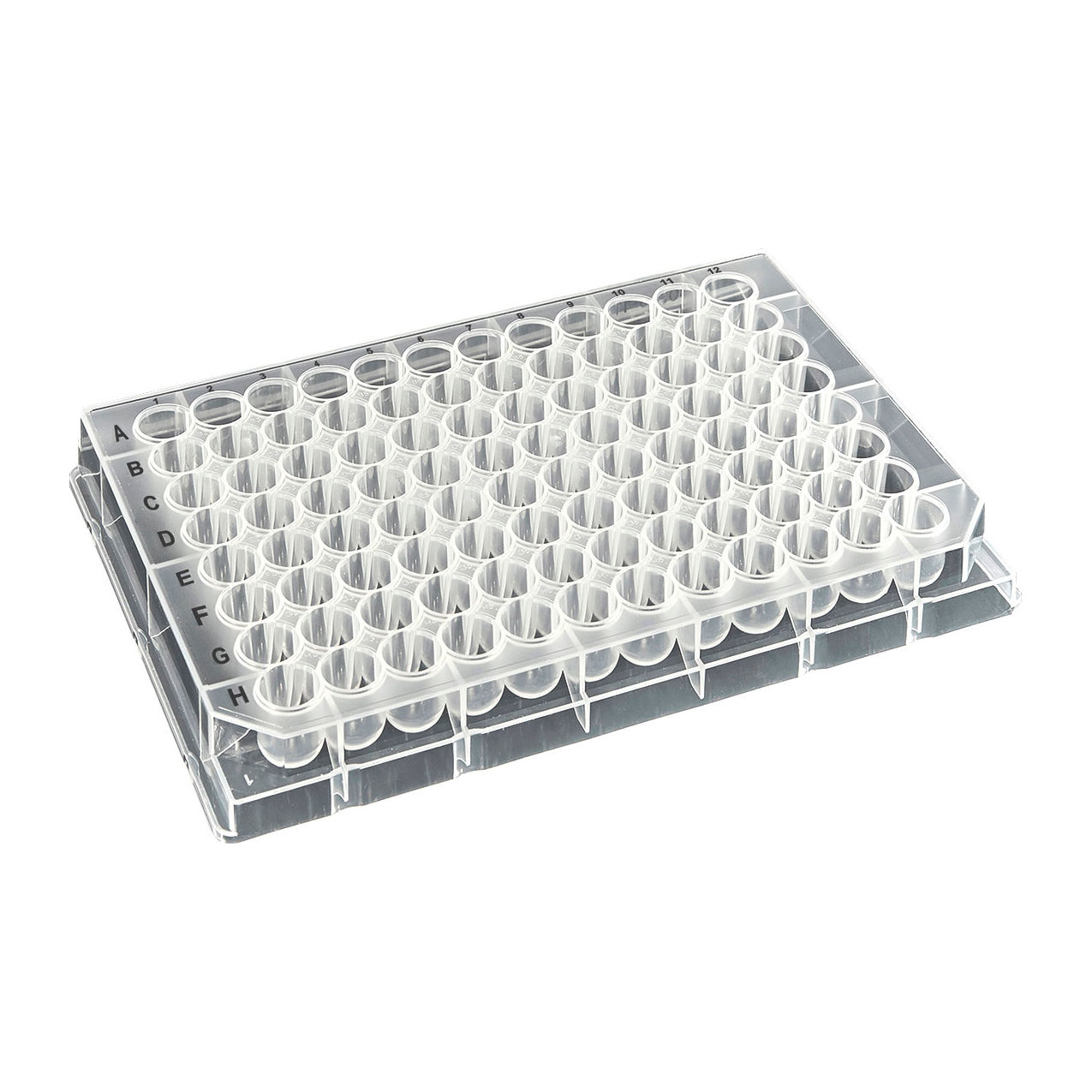 Deep Well Plate, 96 Round Well, 0.5mL, U-Bottom, PP, Sterile, 100/Pack
